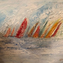 128-13  24-30 cm  Öl auf Leinwand