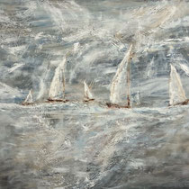 124-13  90-120 cm  Acryl auf Leinwand