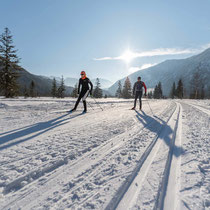 Langlaufen in den Ammergauer Alpen