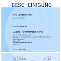 Unfallverhütungsvorschrift