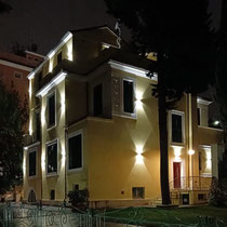 Villa Maloia - esterno notte