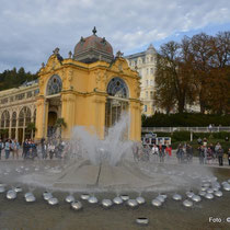 Singende Fontänen in Marienbad