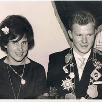 Königspaar 1963/64 Ria und Manfred Schauff