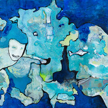 La flanerie nuageuse 97x130cm