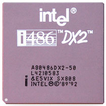 Intel A80486 DX2-50 SX808