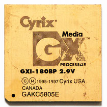 Cyrix MediaGX GXi 180 MHz 2.9V