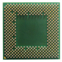 AMD Athlon XP 2400+ Thorton. The Thorton core was a Barton with half of the l2 cache.