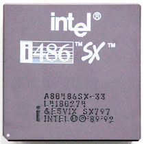 Intel A80486 SX-33 SX797