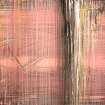 40 x 40 cm Acryl auf Leinwand - Blurry Lines