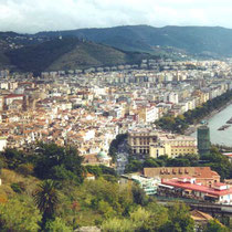 Scorcio della città di Salerno