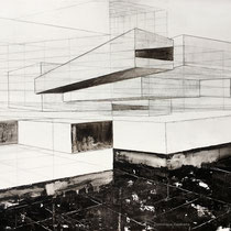 Architecture abstraite #31 — 20 x 24" — vendu / sold