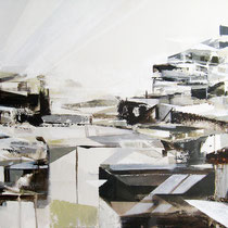 Paysage abstrait #3 — 20 x 26" — vendu / sold