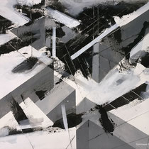 Architecture abstraite #47 — 20 x 24" — vendu / sold