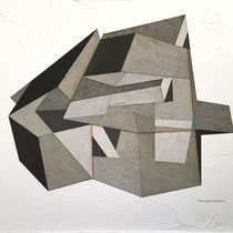 Le coffre de Pandore — 24 x 28"— Galerie JMC art contemporain, Montréal