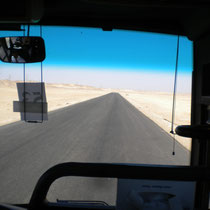 Schöne Strassen durch die Wüste