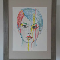 "In Farbe" Danni Sommerig (42x59,5cm)