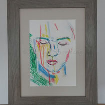 "Schlafend"  Danni Sommerig  (24x34cm)