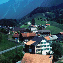 Blick vom Schulhaus gegen Norden