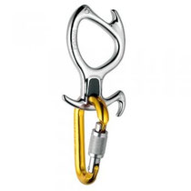 Mousqueton Attache screw lock PETZL avec le Pirana
