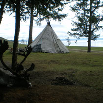 Le teepee de la chamane