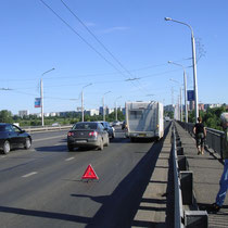 Kimirovo - Sur le pont après l'accident