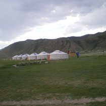 Karakorum - Camp de yourtes