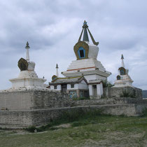 Monastère d'Ederne Zuu - La Stupa d'or