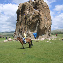 Le rocher de Taïkhar