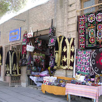 Samarkand - Boutique de souvenirs.