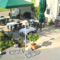 Terasse und Biergarten