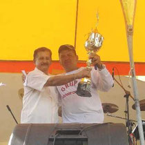 Premiación de la regata 2014 en Pichincha, Manabí.