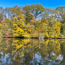 Reflets sur le lac des Minimes