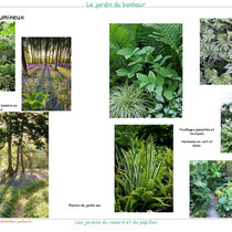 Ambiance proposée pour le "Sous-bois lumineux"