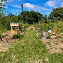 Zone de travaux pratiques de l'école Du Breuil