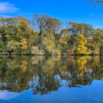 Reflets sur le lac des Minimes