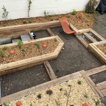 Jardin quasiment terminé