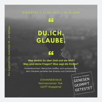 du. ich. glaube. / St. Johann Baptist / Wuppertal / 2021