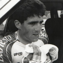 MIGUEL INDURAIN, coureur cycliste espagnol