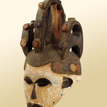 Masque heaume de danse Igbo