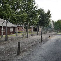 Stenen barakken Auschwitz