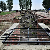 Restanten crematorium Birkenau 