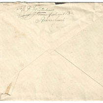 Achterkant envelop