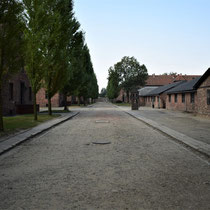Stenen barakken Auschwitz