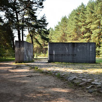 Ingang Memorial Site Treblinka - dichtbij