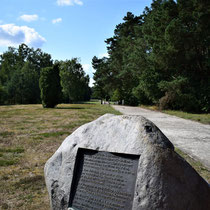 Weg van Memorial Monument Chelmno naar massagraven