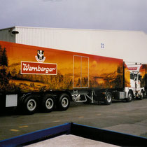Design am LKW (3. Sieger beim Wettbewerb um die goldene Spritzpistole)