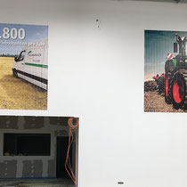 Grossflächendruck auf Planenfolie