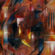"ohne Titel" - Öl auf Leinwand 150 x 110 cm, 2008