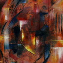 "ohne Titel" - Öl auf Leinwand 150 x 110 cm, 2019