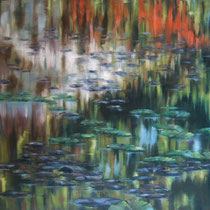 "Ohne Titel" - Öl auf Leinwand 110 x 150 cm, 2024